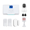 Factory hot sale Home Burglar 2g/GSM Alarm System Security Tuya Gsm Wifi Alarm System ZX-G20 Tuya WiFi+GSM alarm system