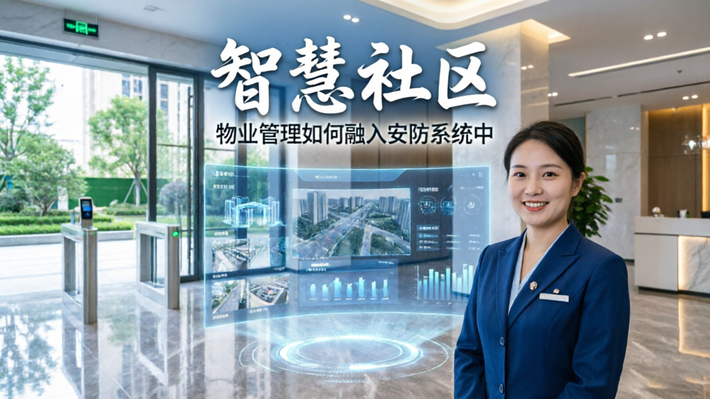 智慧社区 物业管理如何融入安防系统中