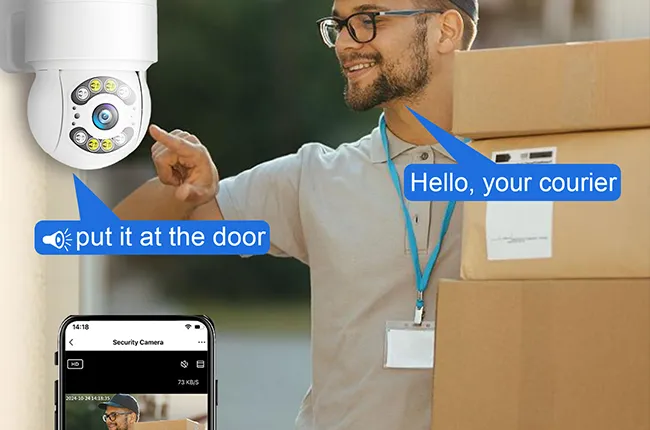 Two-Way Audio & Privacy Protection Mode