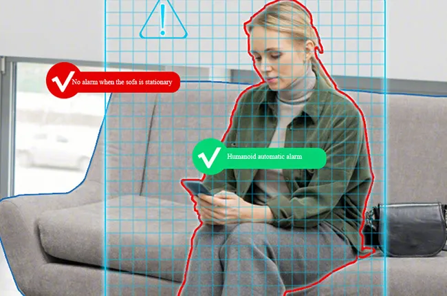AI Accurate Human Detection, Low False Alarms