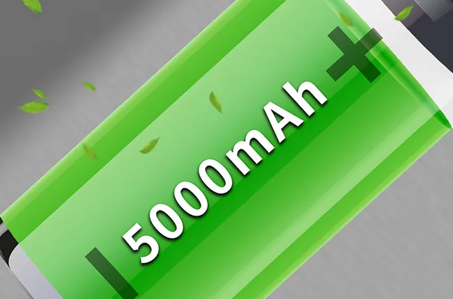 Built-in Loud Siren + 5000mAh Large Capacity Backup Battery