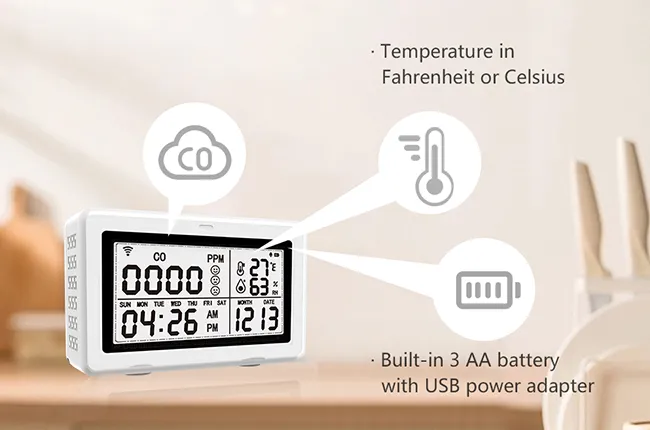 Accurate Carbon Monoxide Safety Monitoring
