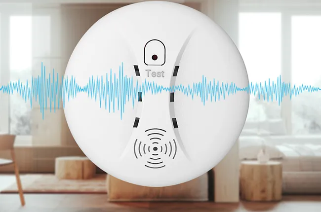 Built-in High Decibel Loud Alarm Speaker