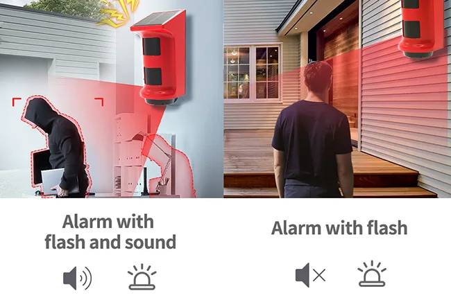 Dual Quadruple Infrared PIR, Low False Alarm Rate