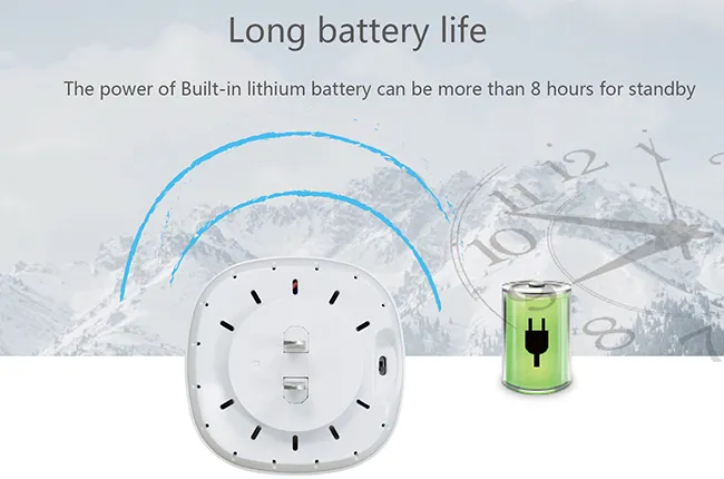 Dual Power Supply & Long Standby Life