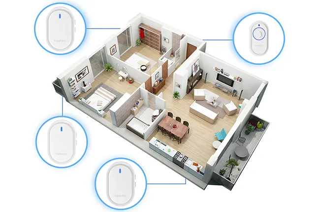 Expandable Multi-Units Doorbell System