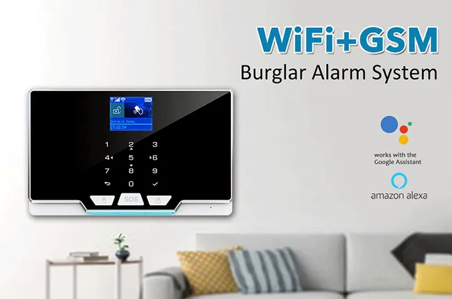 Dual WiFi+GSM Network & Tuya APP Remote Management
