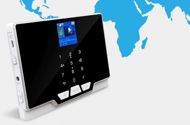 Multi-Color LED Status Light Bar & Touch Screen Panel