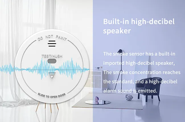 High-decibel Local Audible Alarm Warning