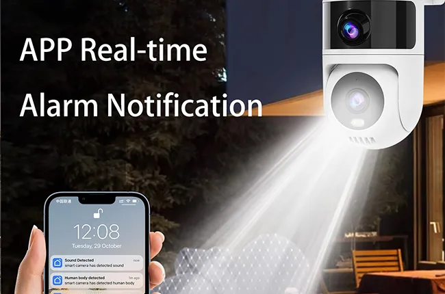 Smart Human Detection & Instant APP Alarm Notification