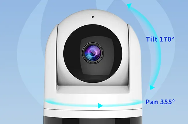 4MP HD & 360° Panoramic View