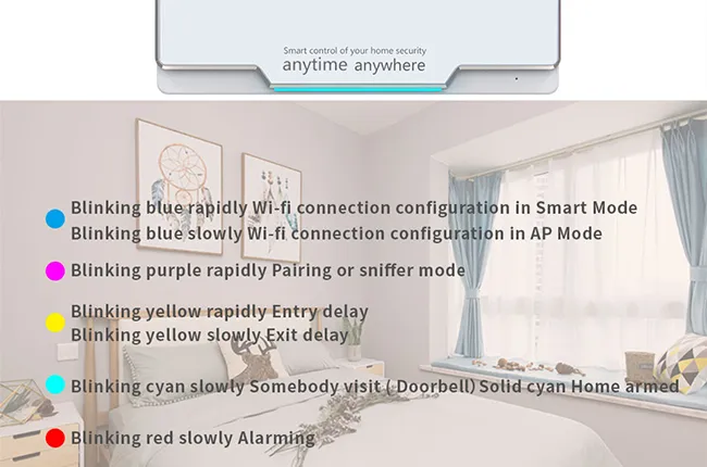 Multi-color Indicator Atmosphere Light