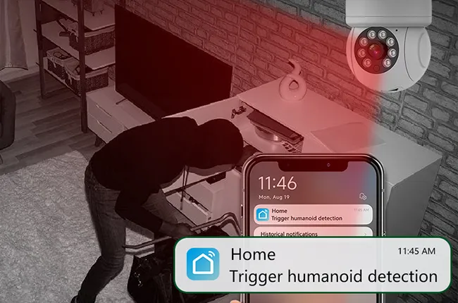 Smart Motion Detection & APP Alert Push