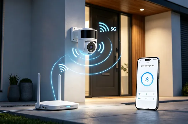Dual‑Band WiFi & Bluetooth Fast Network Configuration