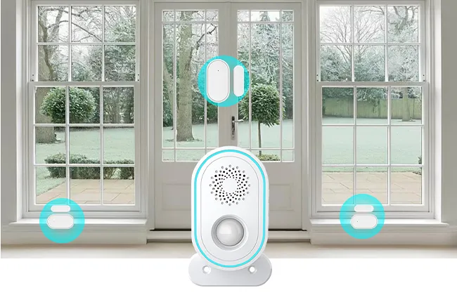 Support Up to 30 Wireless Security Accessories
