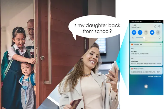 Tuya APP Remote Monitoring & Instant Alert