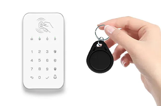Dual Unlock: Password & RFID Card