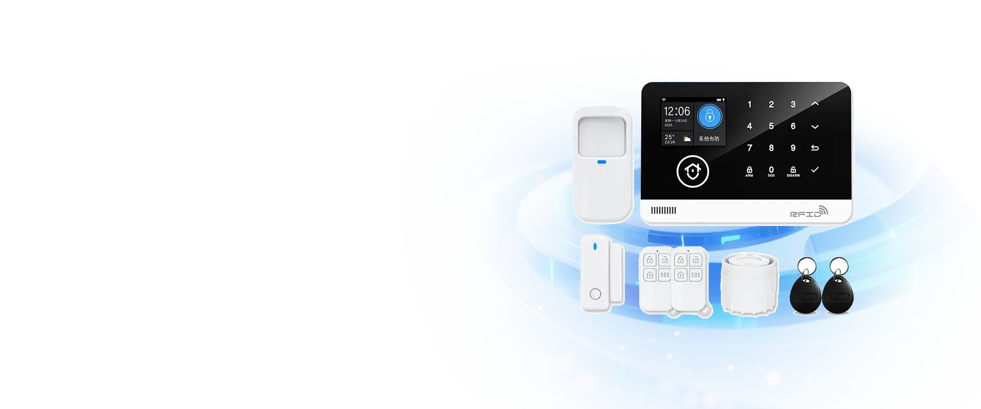 【ZX-G03/G03C】<br> WIFI+4G/2G报警系统