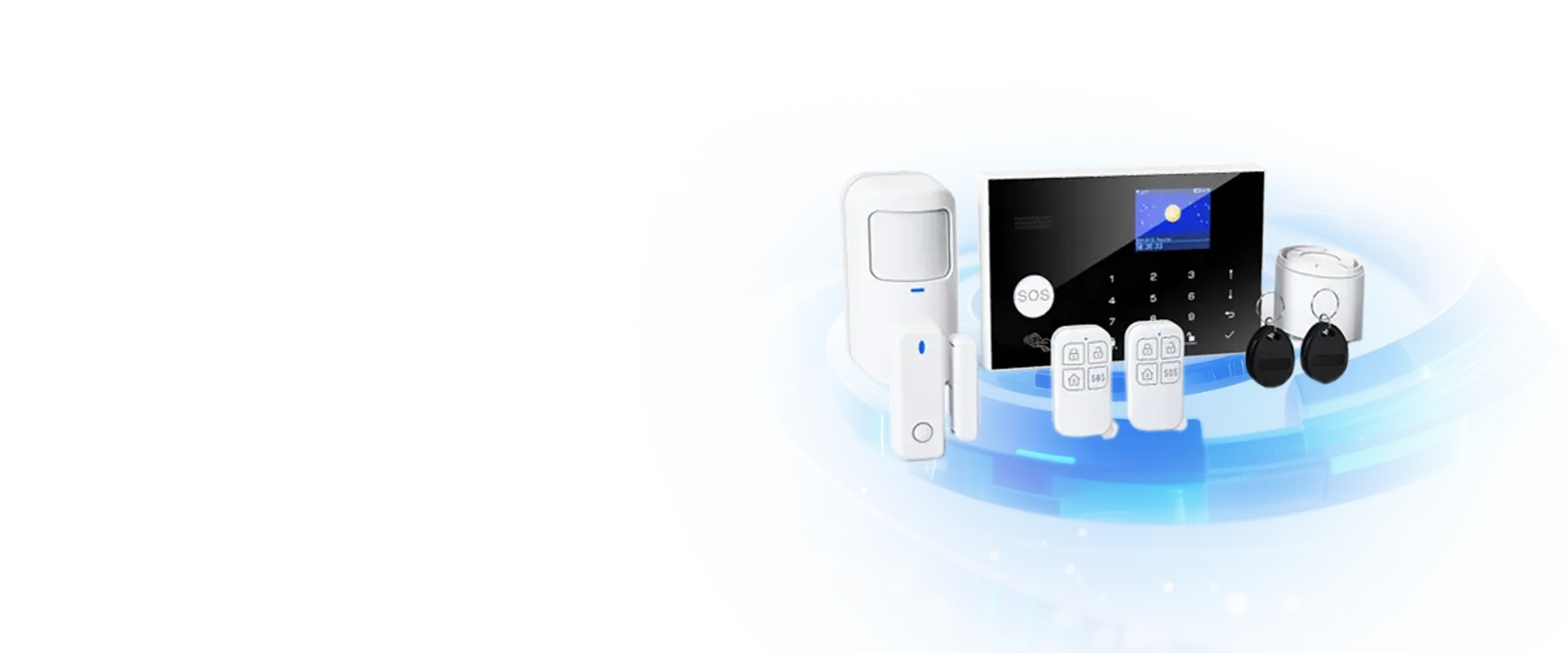 【ZX-G34/G30】<br> WIFI+4G/2G报警系统