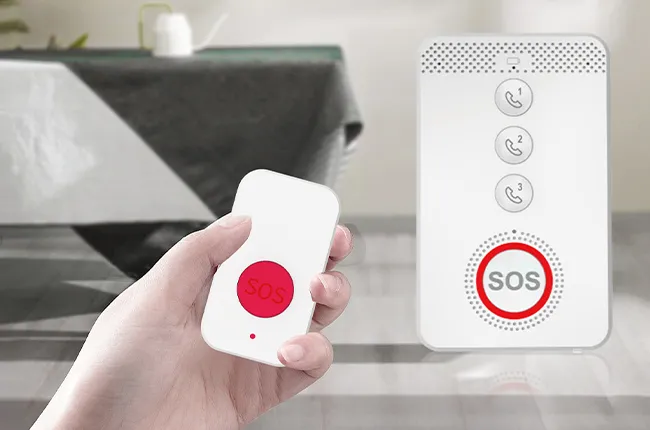 IP65 防水 SOS 无线按钮,浴室可用