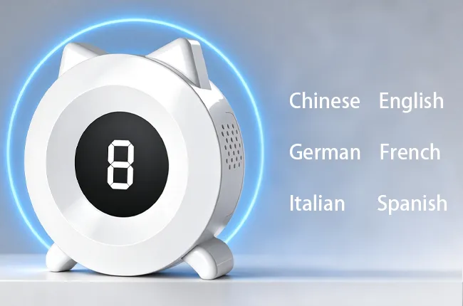 Full Remote Control via App, Notifications in 6 Languages