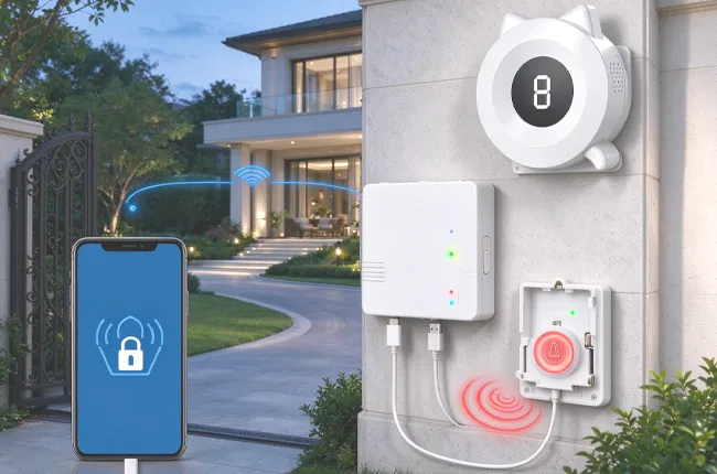Cable-Free Installation, Tamper-Resistant Security